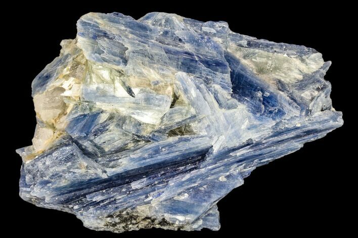 Vibrant Blue Kyanite Crystals In Quartz - Brazil #113484